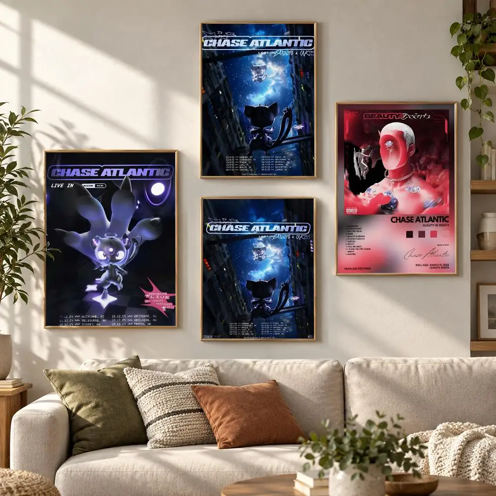 Music Band C-Chase Atlantics Poster HD Waterproof Aesthetic Wall For Home Decor Trendy Durable Easy To Apply Art