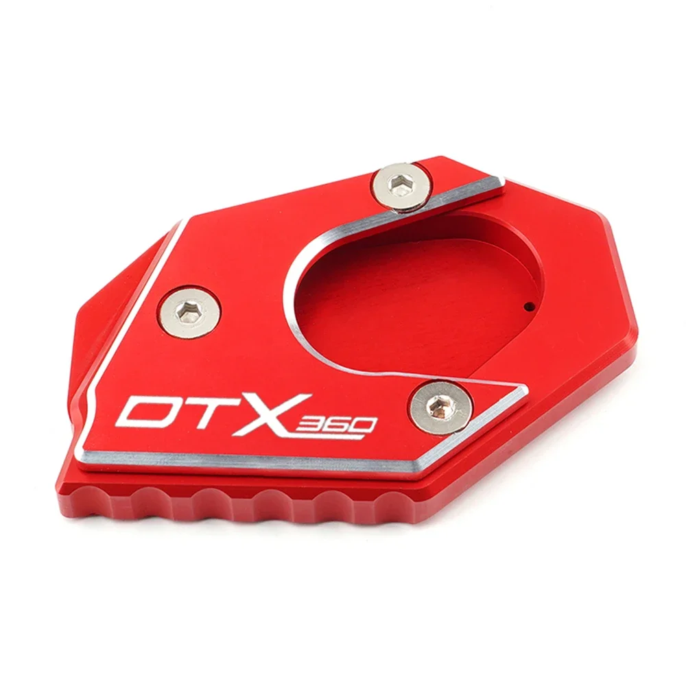 2023 Nieuw Met Logo "DTX 360" Fit Voor KYMCO DTX 360 DTX 360 Motorfiets Accessoires Kickstand Extension Zijstandaard Vergroten pad Plaat