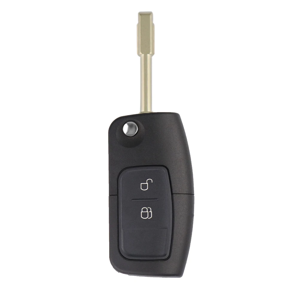 Remote Car Key Shell For Ford Focus 2 3 Mondeo Fiesta C Max S Max Galaxy Mondeo Ecosport Kuga Escape Falcon B-Max Ka Uncut Blade