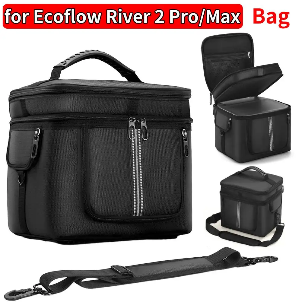 

Портативная сумка для электростанции, чехол для переноски с несколькими карманами для Ecoflow River 2 Pro для Ecoflow River 2 Max
