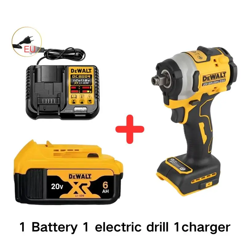 2026 DeWalt DCF850 brushless electric screwdriver/cordless electric wrench 20V rechargeable power tool combination image 3