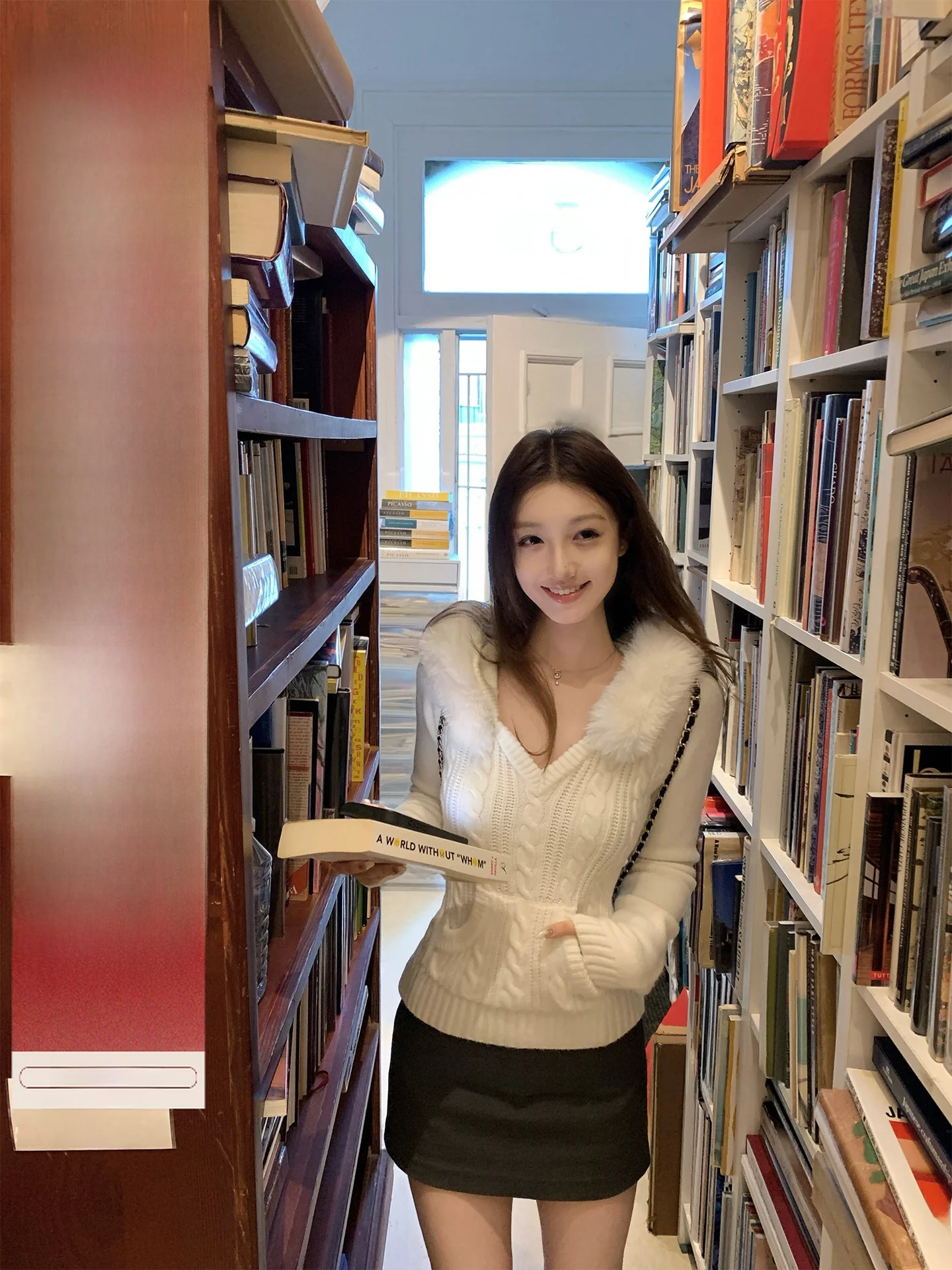 

Bankelili Nordic Wed Wool Blend Knitted Hat Coat Women's Thi Warm Casual Sle Long Sve Polyester Nylon Wool Blend