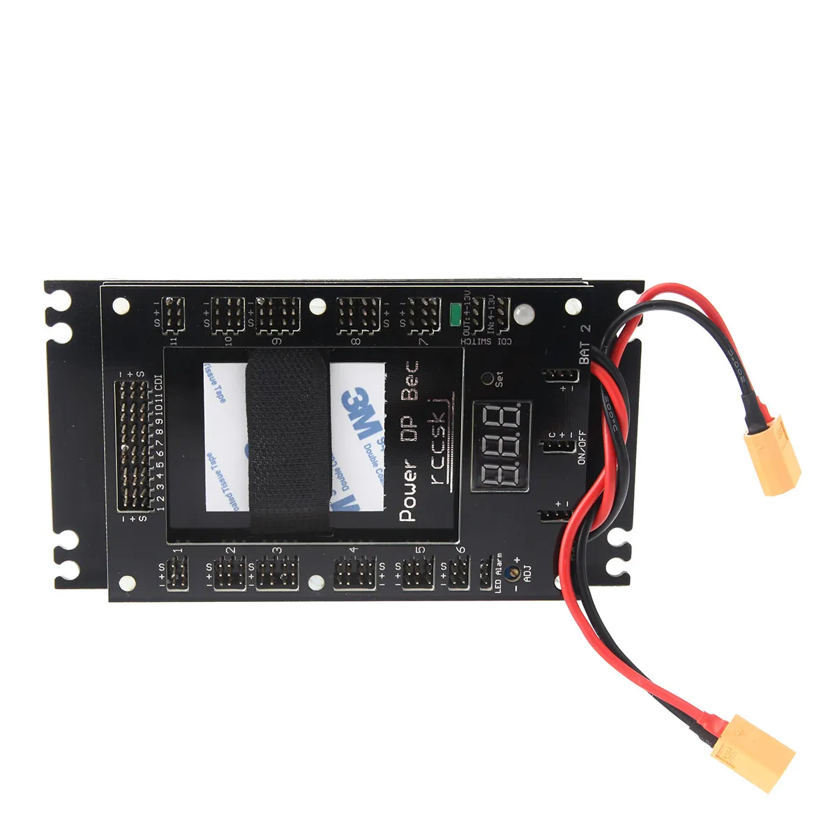 Rccskj E3102 Power DP Bec Servo Section Board Integrated CDI Remote Cut off For RC Model Airplane