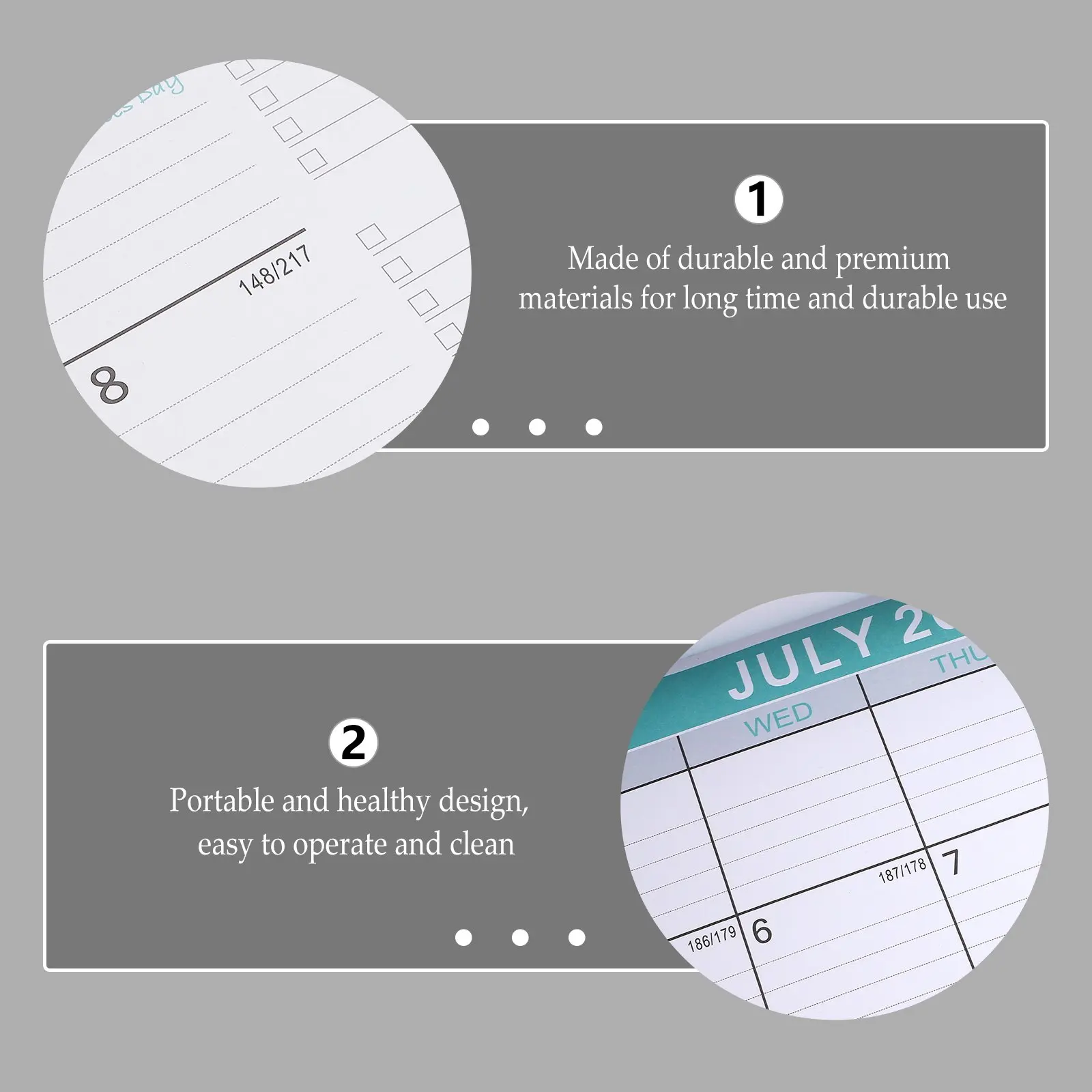 

1Pcs 2022 Wall Mounted Calendar Sturdy Fade Resistant Paper Indoor Hanging Schedule Planner for Home Use Office Time Management