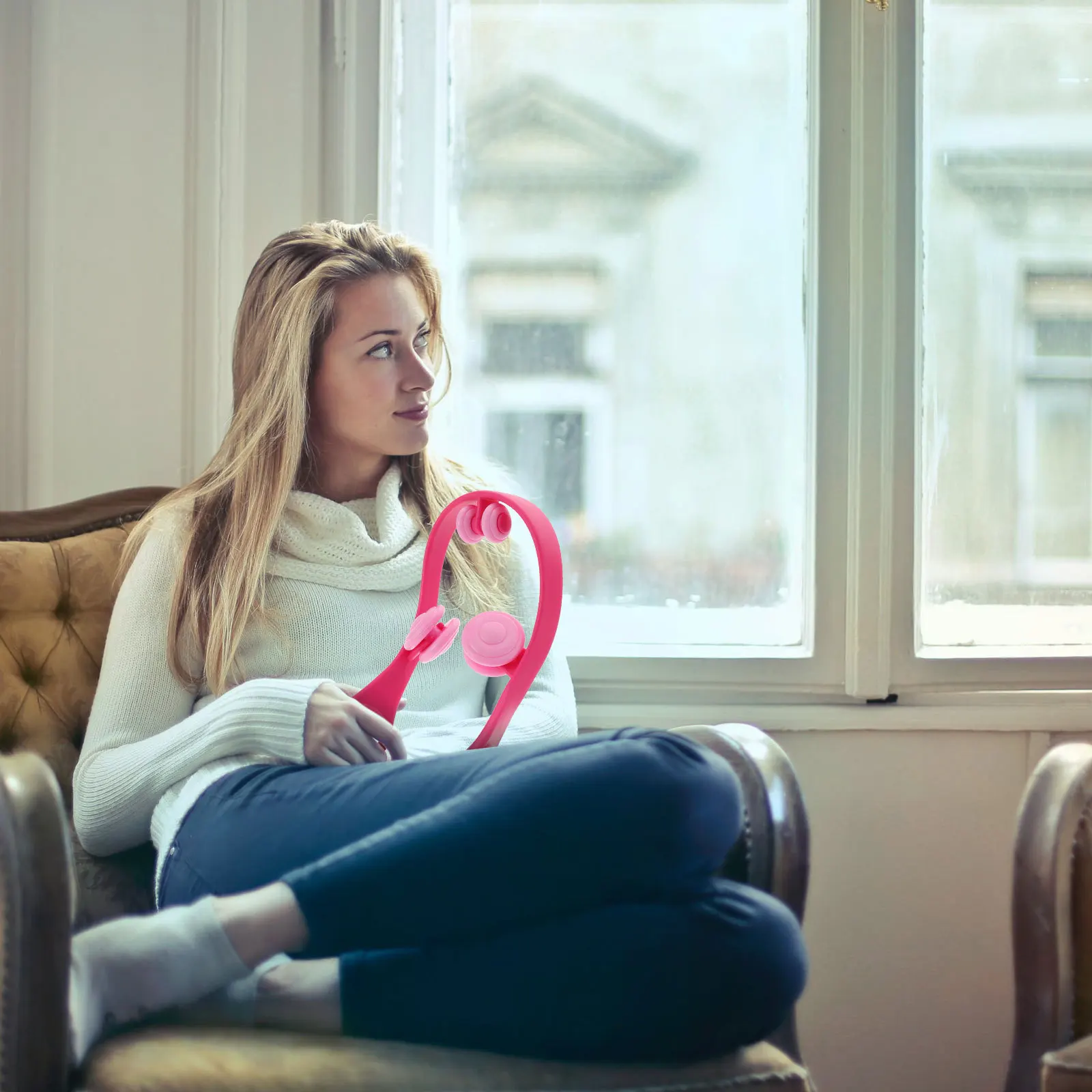 

1Pcs Leg Massaging Tool Premium PP Calf Roller for Muscle Tension Relief Leg Fatigue Massager Blood Circulation Improvement