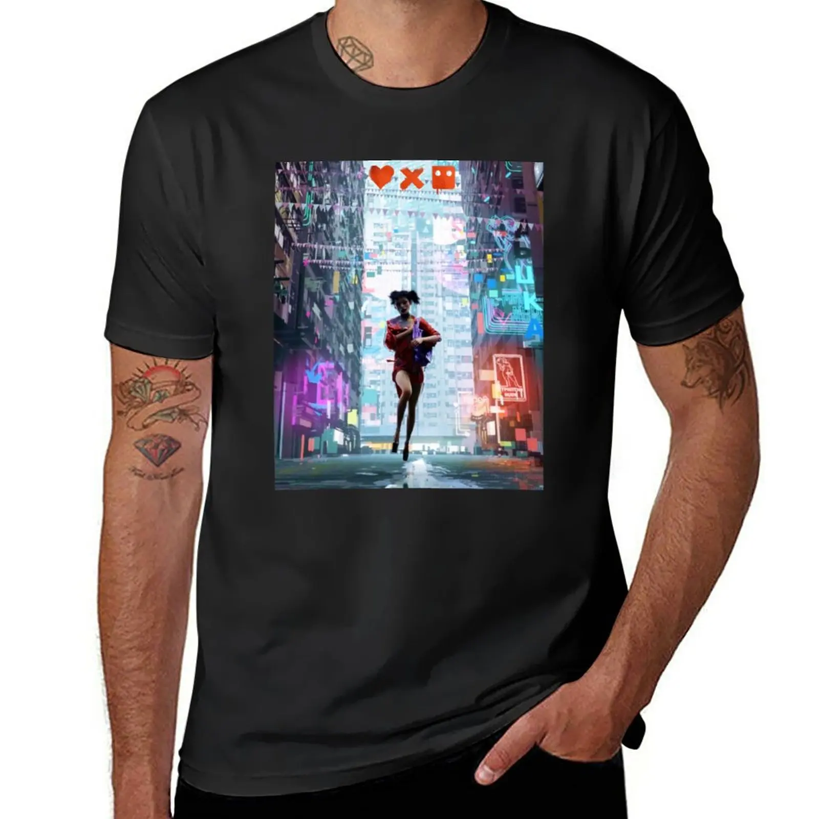 Love Death And Robots The Whitness T-Shirt quick-drying boys whites new edition summer top men clothing