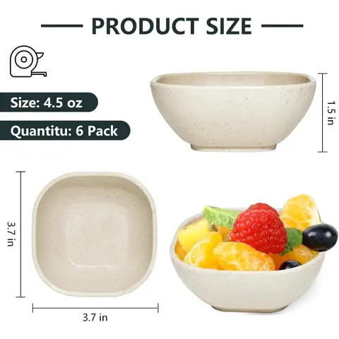 6 best sales प्लास्टिक का कटोरा - №6