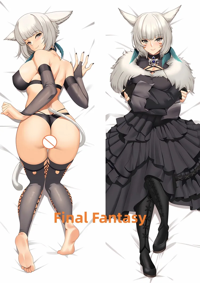 

Dakimakura Anime Pillow Case Final Fantasy Double-sided Print Of Life-size Body Pillowcase Gifts Can be Customized