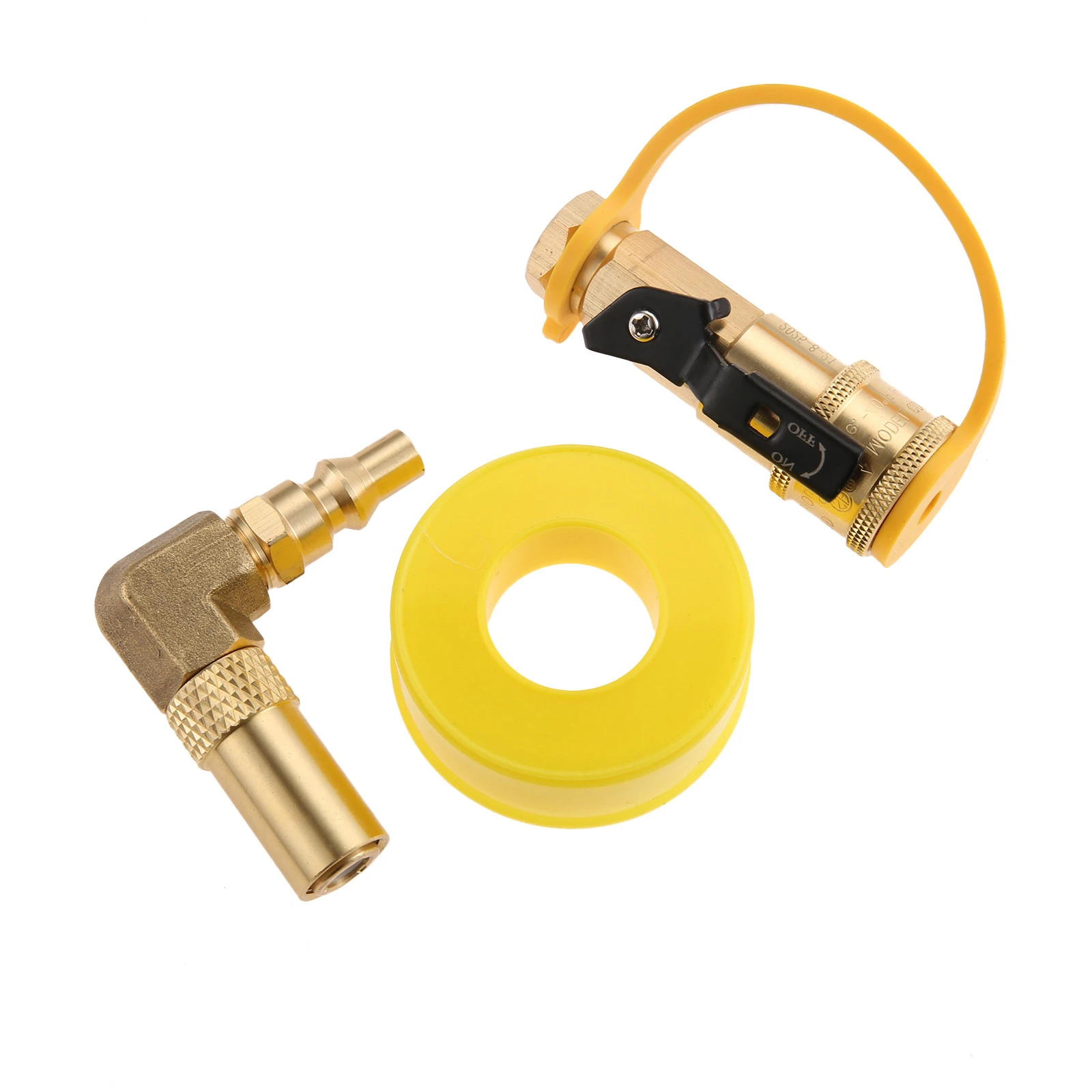 Kit de Adaptador de Codo de Válvula de Conexión Rápida de Propano de 1/4" para Estufas Camp Chef Everest Explorer 2 Mountaineer Stansport Eureka Jetboil