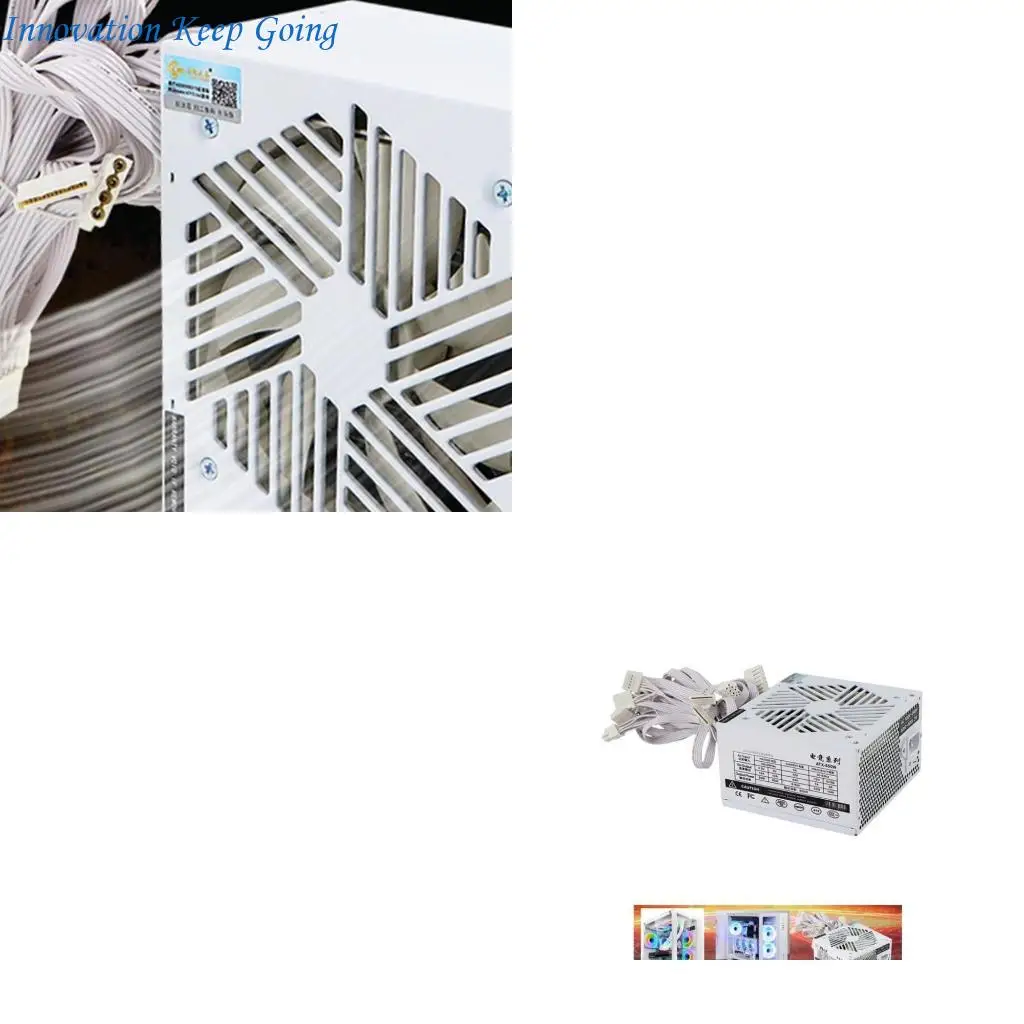 

E65C Блок питания компьютера 650 Вт 180-240 В Блок питания ПК 120 мм Блок питания охлаждающего вентилятора Корпус питания для ПК