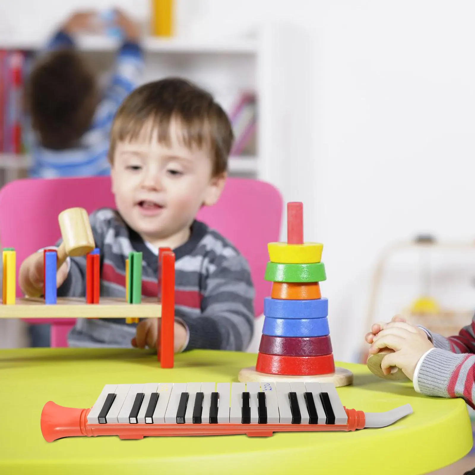 27-Key Wind Piano for Kids – Educational Musical Toy, Beginner Mouth Organ with Piano Keyboard for Early Development