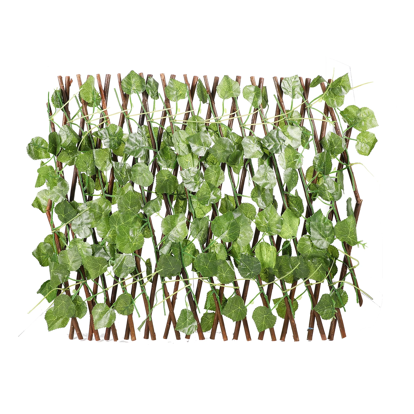 

Fence Artificial Green Hedges Leaf Privacy Screening Mini Garden Decorative Lattice Foldable Outdoor Indoor Diy Plant