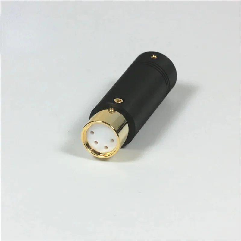 Gold-plated HIFI Audio Plug Four-pin  XLR Plug