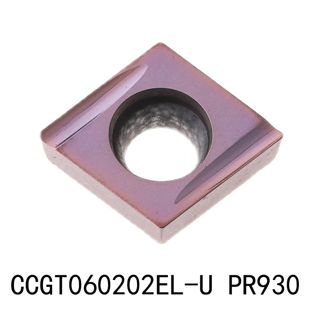 

CCGT060202EL-U PR930 CCGT 060202 EL-U PR930 Boring Bar Carbide Insert For Stainless Steel Turning Lathe Metal Lathe