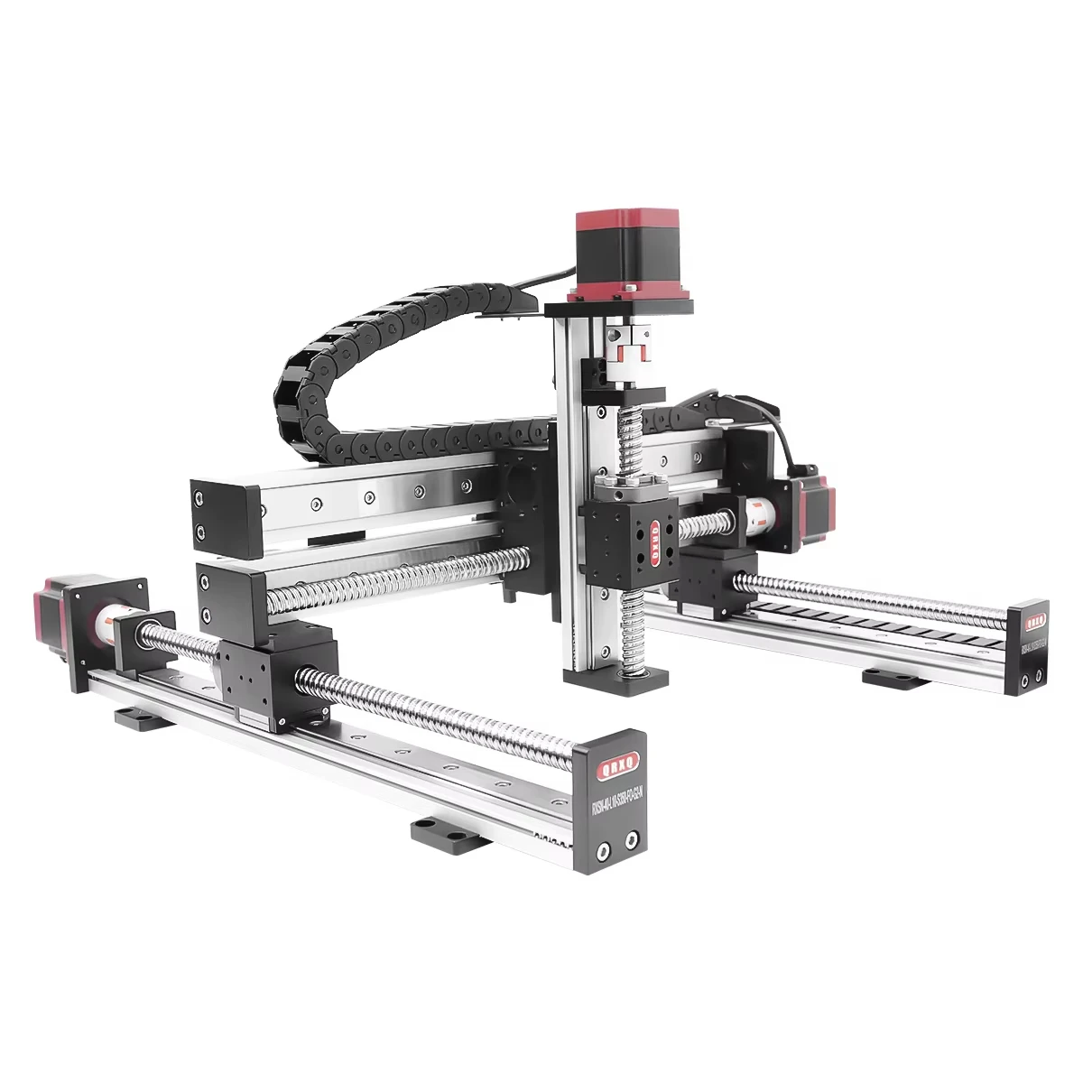 QRXQ RXSN40XYZ-L Guide Linear Module Slide Table Hand Cranked Electric Screw Slide Table Cross Small Precision Workbench