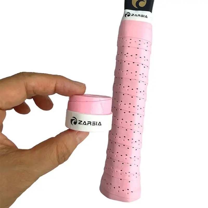 Macaron Tacky Racket Overgrips Anti Slip Sweat Absorbed Wrap Tape Tennis Badminton Grips For Sports Handle