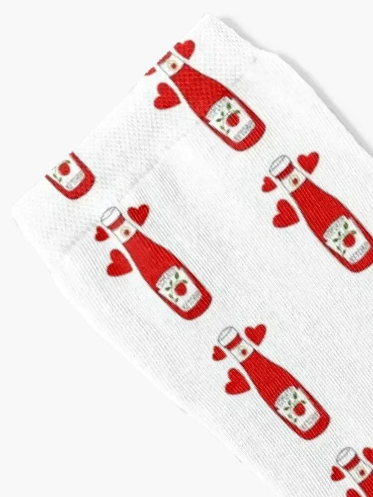 Ketchup love Socks designer brand happy men cotton high quality Luxury Woman Socks Men's