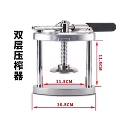 Dental Flask Hydraulic Press Machine Manual Double Dental Molding Press Machine pressure device for Dental lab tool