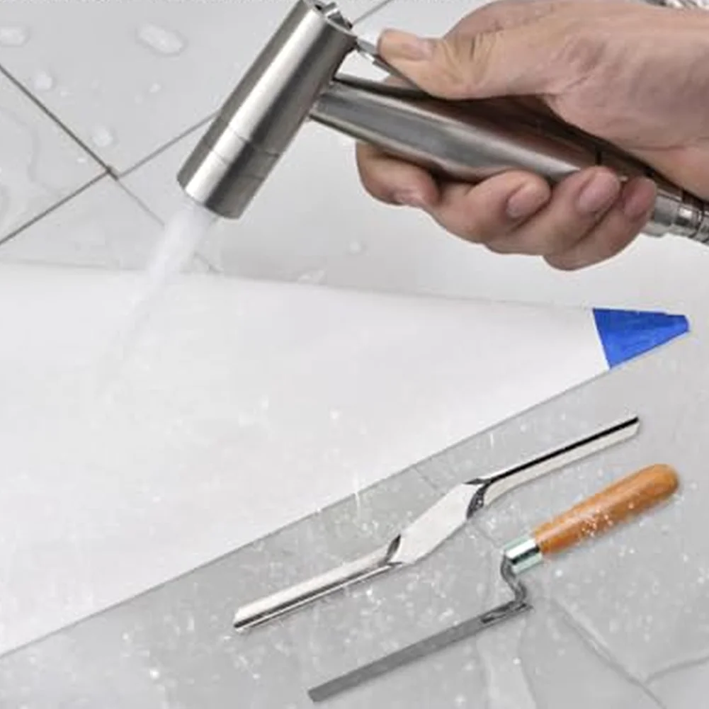 Grout Application Set with 3 PE Jointing Bags 1 Shovel 1 Leveling Tool Compatible with Ceramic Porcelain Tiles