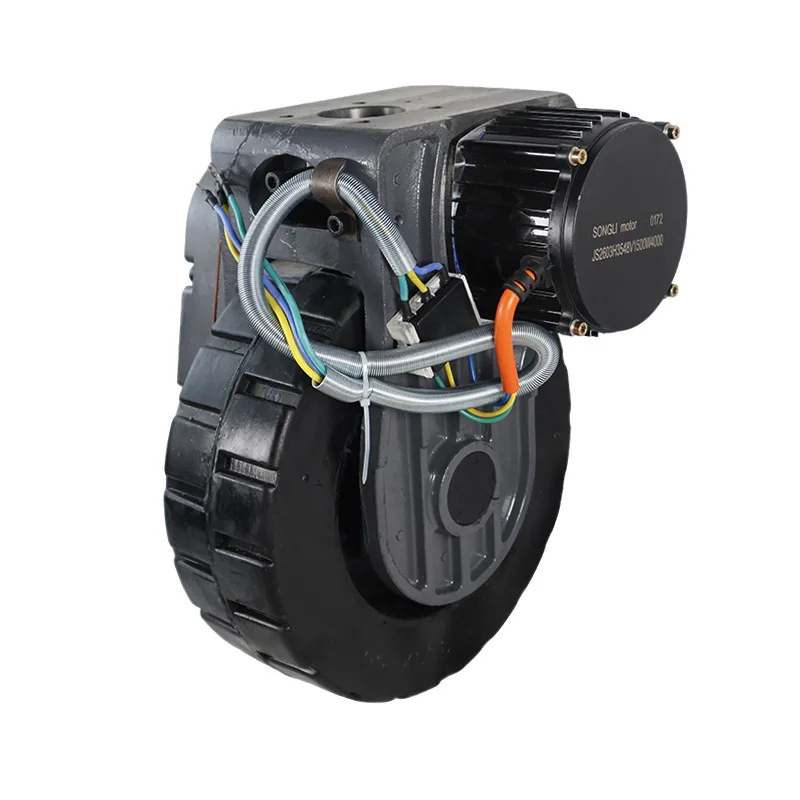 

Hand-pulled steering 1500w electric drive wheel assembly accessories
