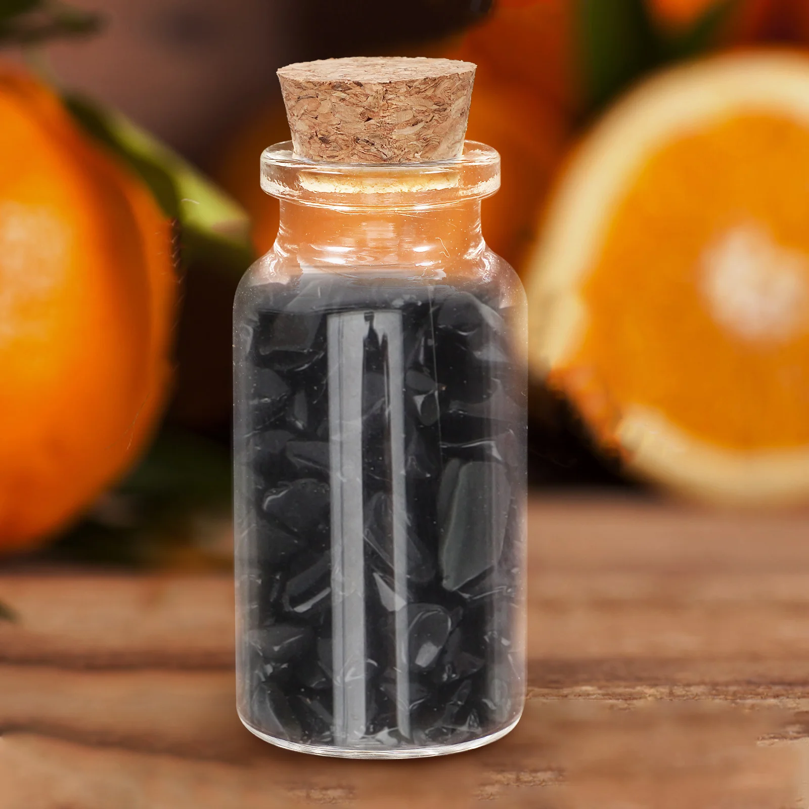 

12Pcs Mini Glass Bottle Cork Stopper Clear Vials for DIY Wedding Message Perfume Sample Storage Glass Vials with Corks