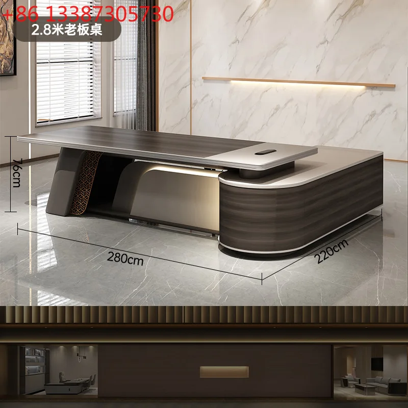 

Modern high-end atmospheric desk boss desk president manager desk