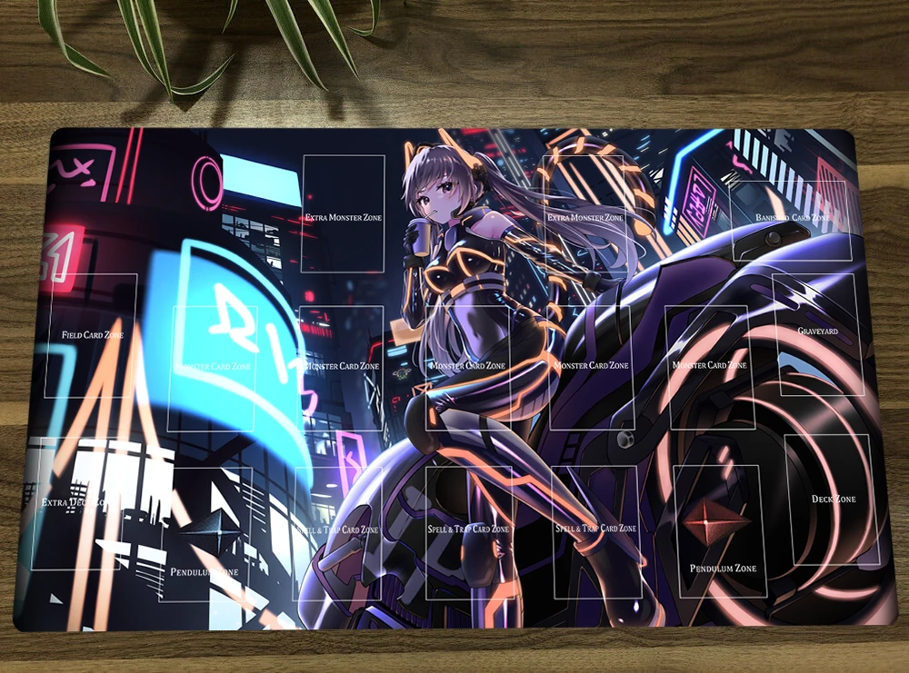 

YuGiOh Girl I:P Masquerena TCG CCG Коврик для торговых карточных игр Настольный игровой коврик Настольный игровой игровой коврик Коврик для мыши 60x35 см