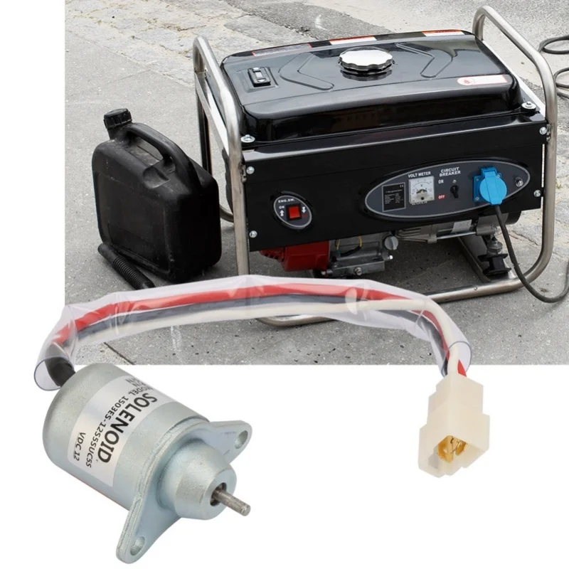 12V Diesel Fuel Engine Shut Off Stop Solenoid Valve Replacement Kit 1503ES-12S5SUC5S
