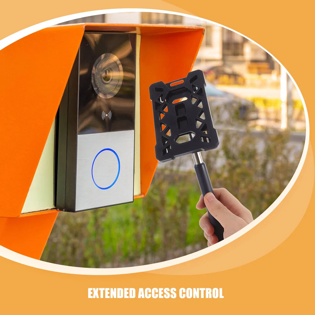 2 pcs Parking Card Grabber Extended Access Control Rod For Toll Stations Garage Compact Car Card Holder Extension Stick
