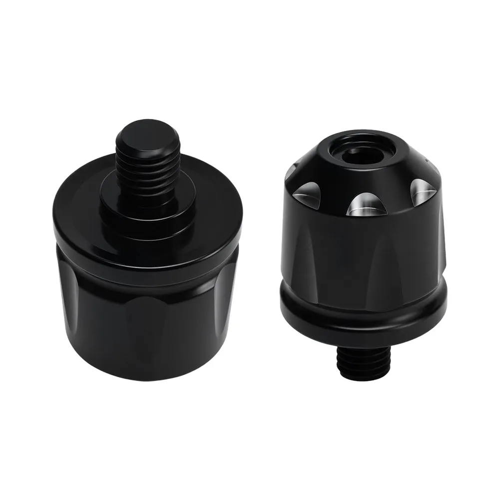 For Long-distance Riding Weighted Handlebar End Cap Precision CNC-machined Gloss Black Finish For Can-Am F3 2024