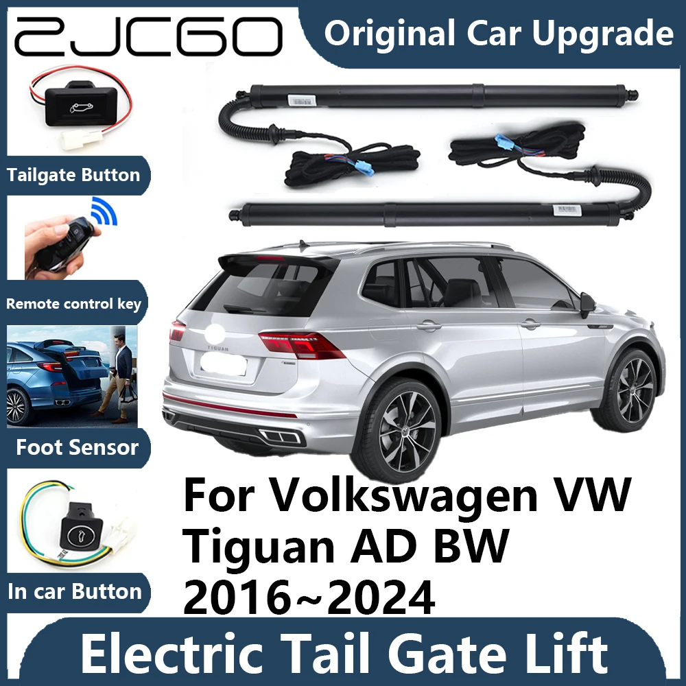 

For Volkswagen VW Tiguan AD BW 2016~2024 Tailgate Electric Tail Gate Lift Prop Support Vehicle Power Rear Door Liftgate Strut