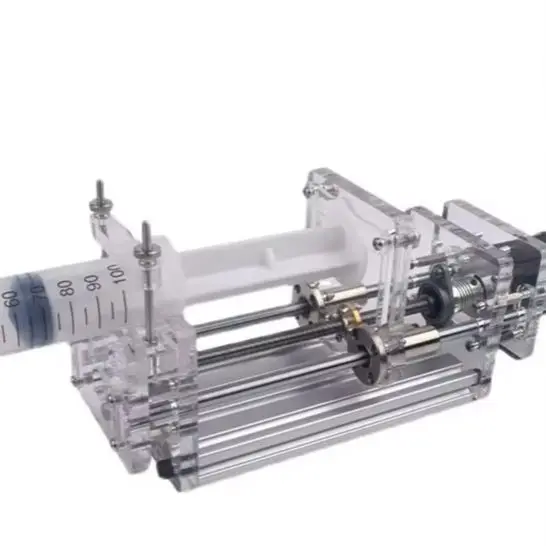 

Высокоточная капельная машина постоянного тока 12 В, прецизионный инъекционный ведущий насос, шаговый микронасос, лабораторный микроинъекционный насос