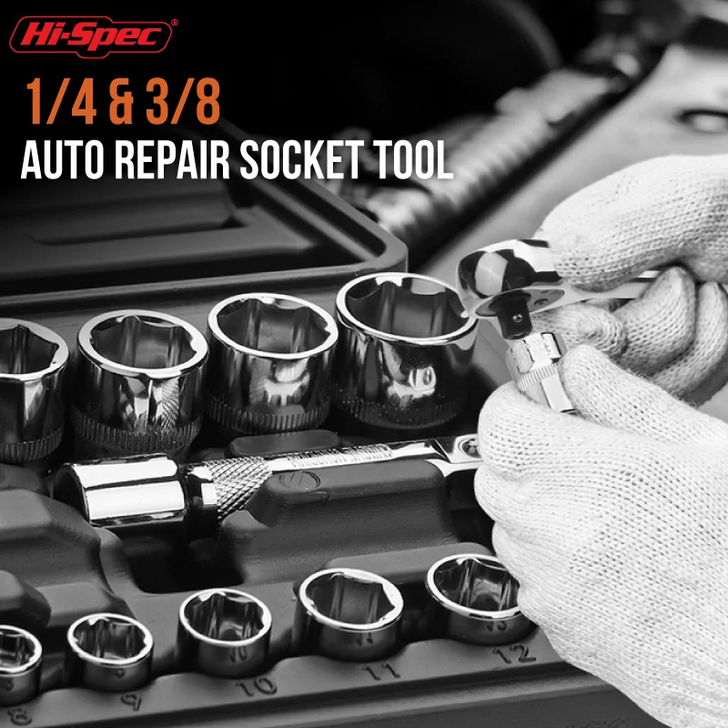 Imagem -06 - Anti-derramamento Mecânica Tool Conjunto com Haste de Extensão Chave Luva Auto Repair Adaptador de Conversão 68 Pcs
