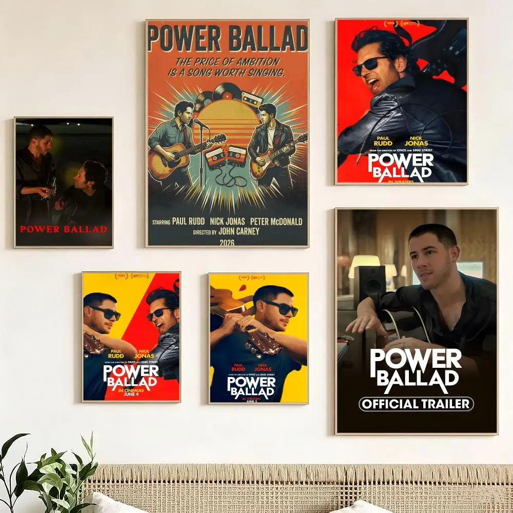 Band P-Power Ballad Poster impermeable para el hogar sala de estar dormitorio bar decoracion estetica