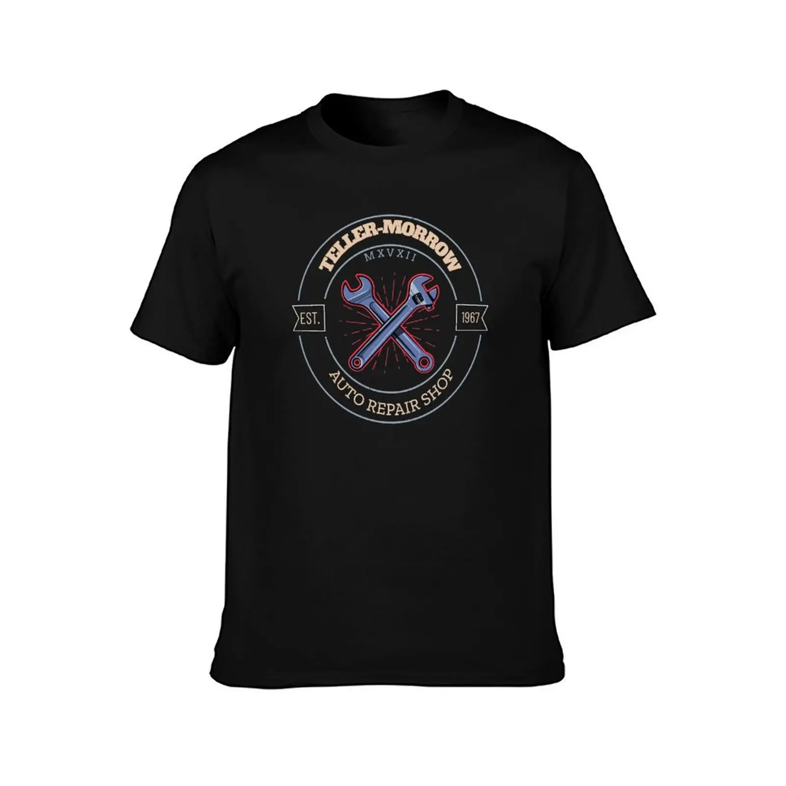 Teller Morrow Automotive Repair Shop Tee T-Shirt Long Lasting Casual T-Shirt