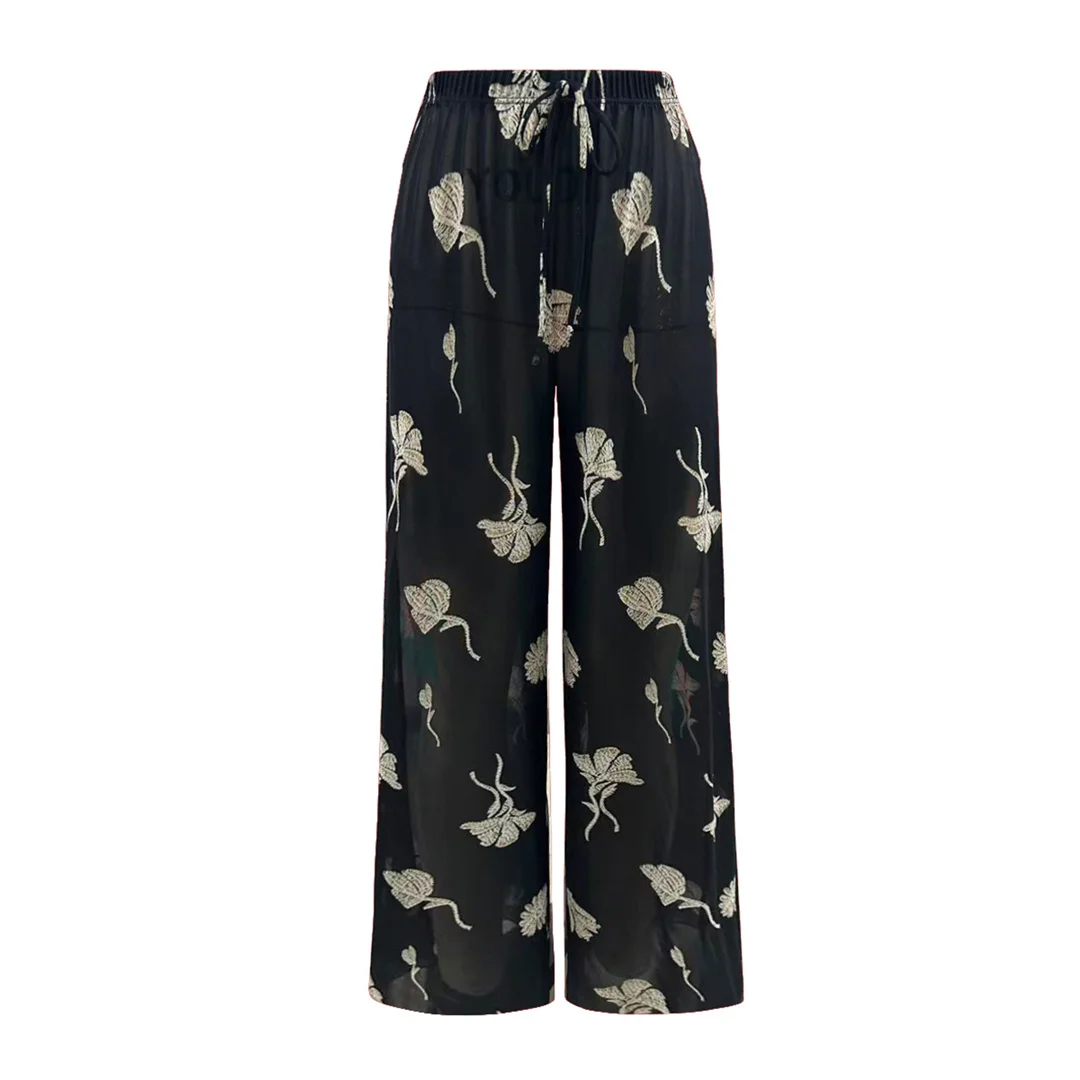 S - XXL, Blumenmuster, langärmelig, mit Reißverschluss, Hose, Damen-Badeanzug, einteiliger Badeanzug, Damen-Badebekleidung, Badeanzug, Modell V8354. – Detail 10
