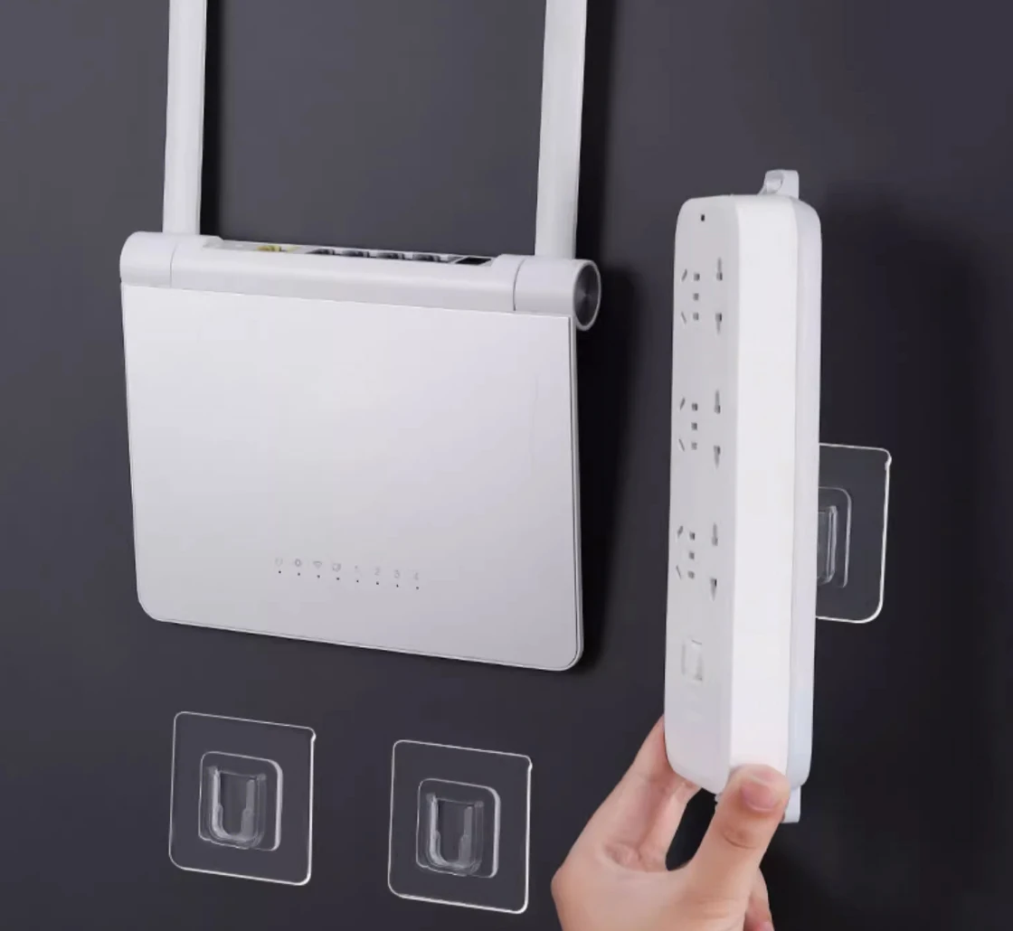 Transparente Mehrzweckhaken, doppelseitig klebende Wandhaken, wasserdichte Kleidung, Hüte, Handtuchhaken, Küche, Bad, Türhaken – Detail 6