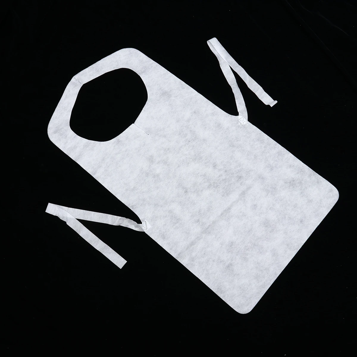 

100 Pcs Non-woven Apron Dishwasher Sleeveless Food Service Aprons Grill for Men White Cooking Bib Man