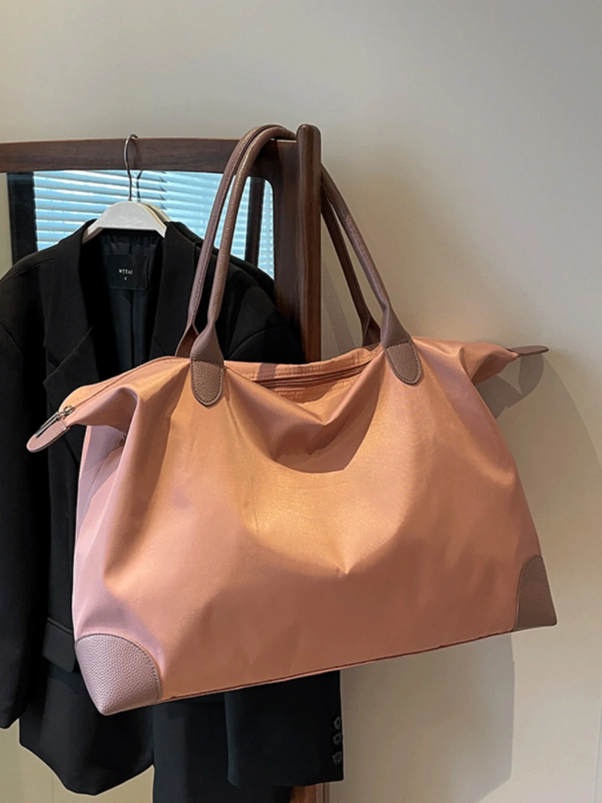 

Женская дорожная сумка большой емкости, портативная сумка, сумка Materni, спортивная сумка для фитнеса, удобная ручная сумка для путешествий