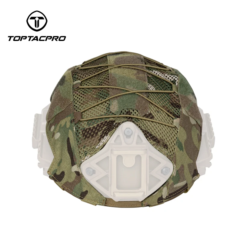 TOPTACPRO Tactical Helmet Cover For WENDY Helmet 500D  Nylon  Headwear Helmet Cloth hook&loop 8802