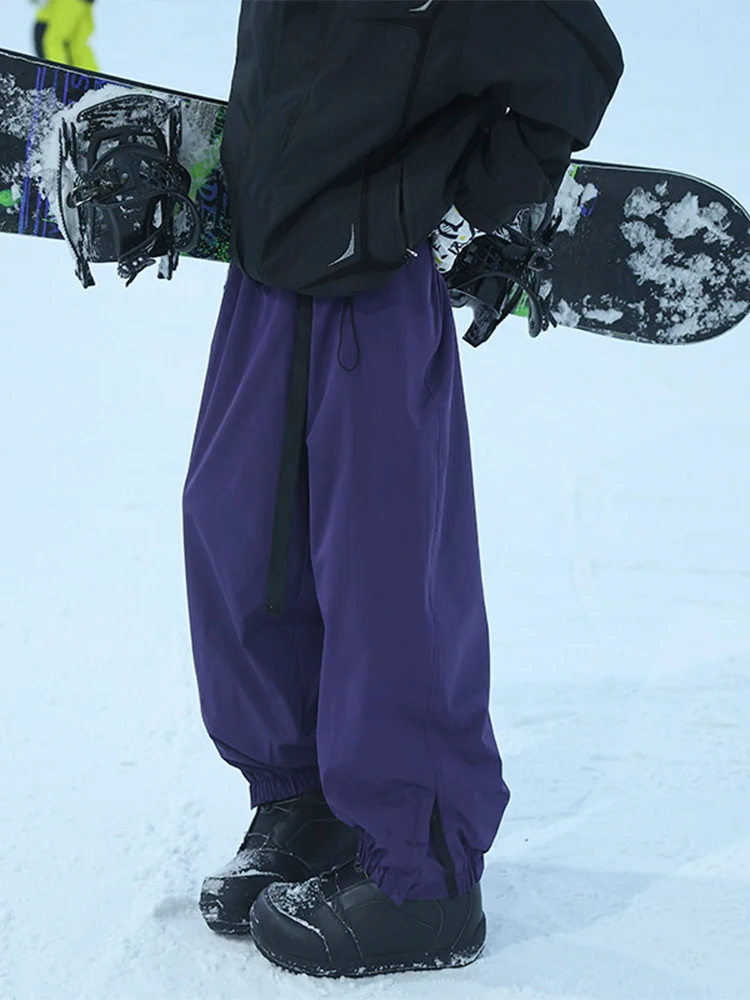 Warm Fce Lined Ski Pants for Men And Women Winter Cold Proof Windproof Waterproof Casual Trousers Breathable Comfortable