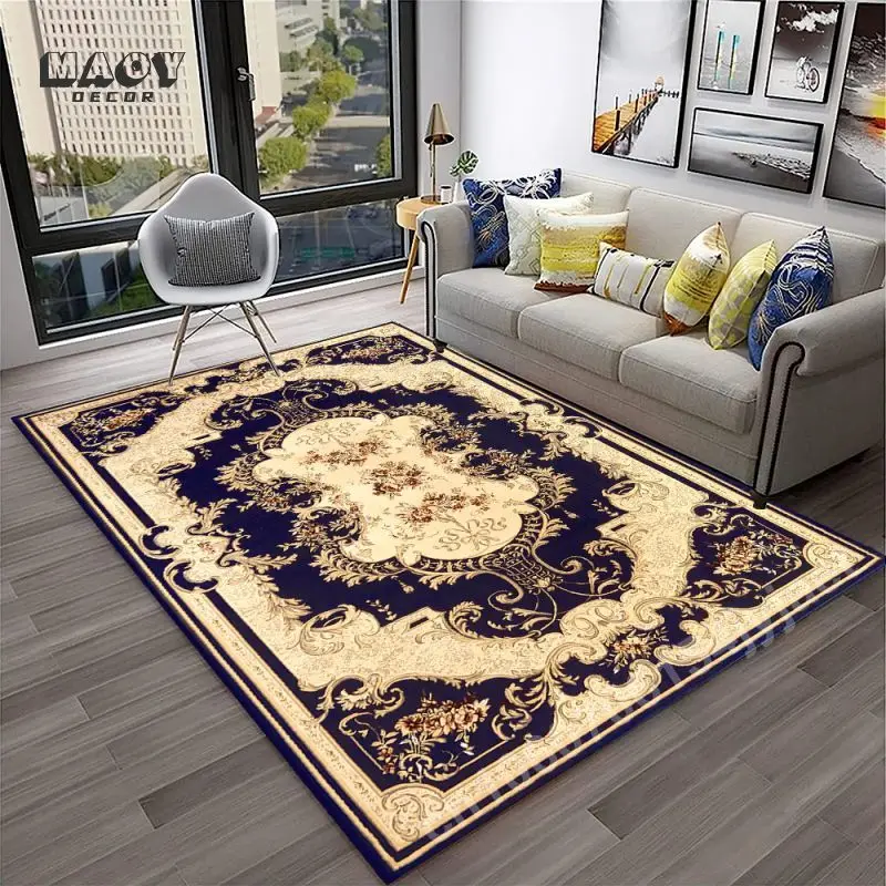 Bohemian Carpet Persian Rug for Home Living Room Bedroom Sofa Doormat Floor Decoration Non-slip Washable Large Size Area Mat