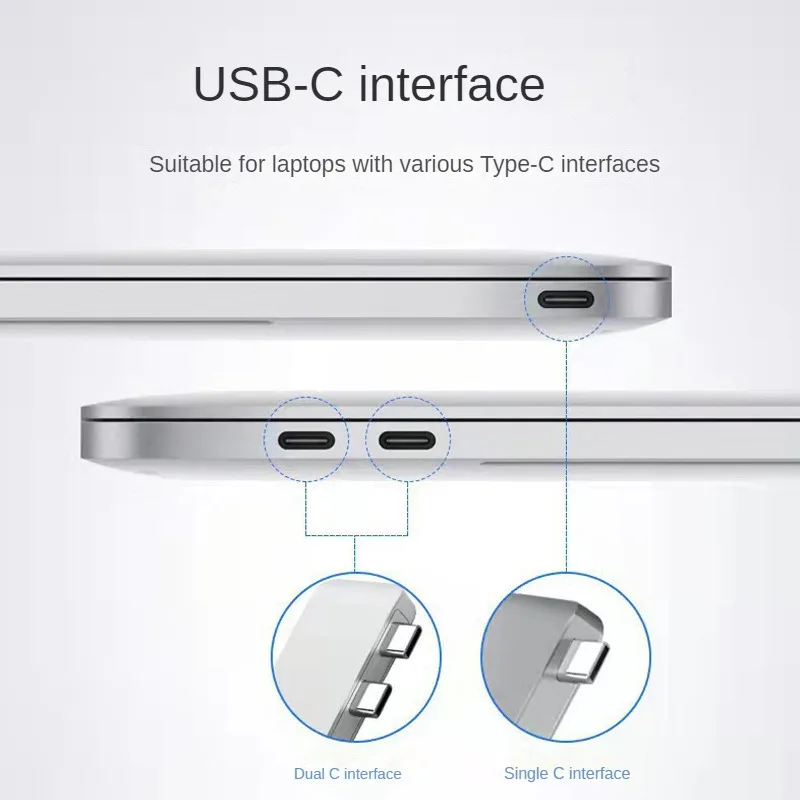 Docking Station Hub Xiaomi per MacBook Air/Pro, IPad M1/M2, Laptop Thunderbolt-caratteristiche HUB HDMI 4K, DP, SD/TF USB3.0 USB-C