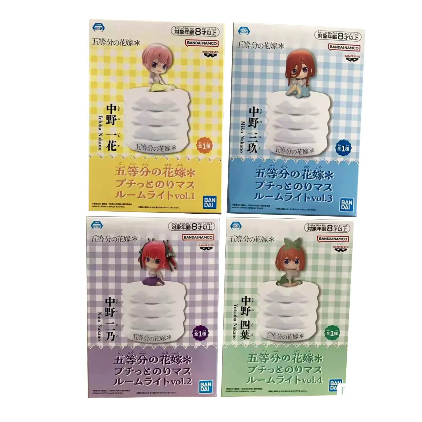 

Brand New Genuine Bandai Five-Part Bride January February March April May Room Lamp Hand Model Gift Ornament Ready in Stock