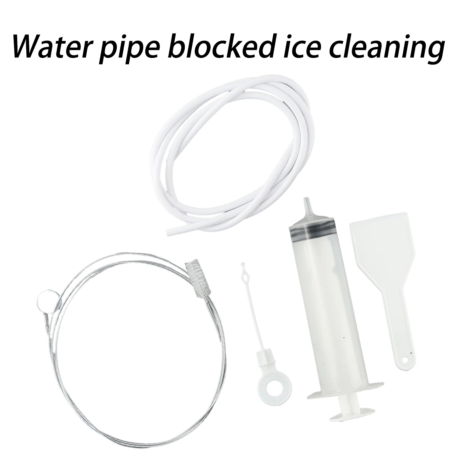 5pcs Refrigerator Drain Clean Brush Refrigerator Dredge Outlet Pipe Blocked Ice Accretion Cleaning Tools 1.2m Fridge Drain Hole