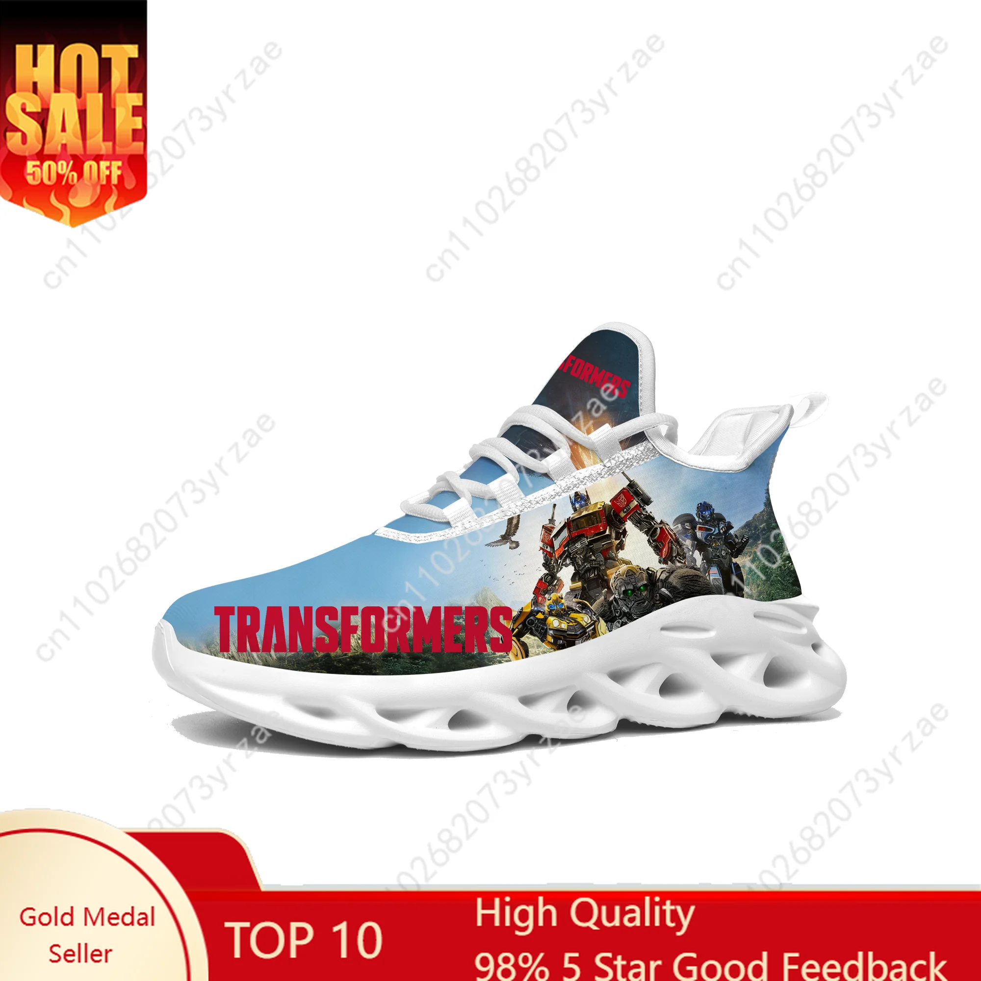 

Transformers Flat Sneaker Shoes Men Women Sports Shoe High Quality Fashion Comfortable Sneakers Custom Footwe