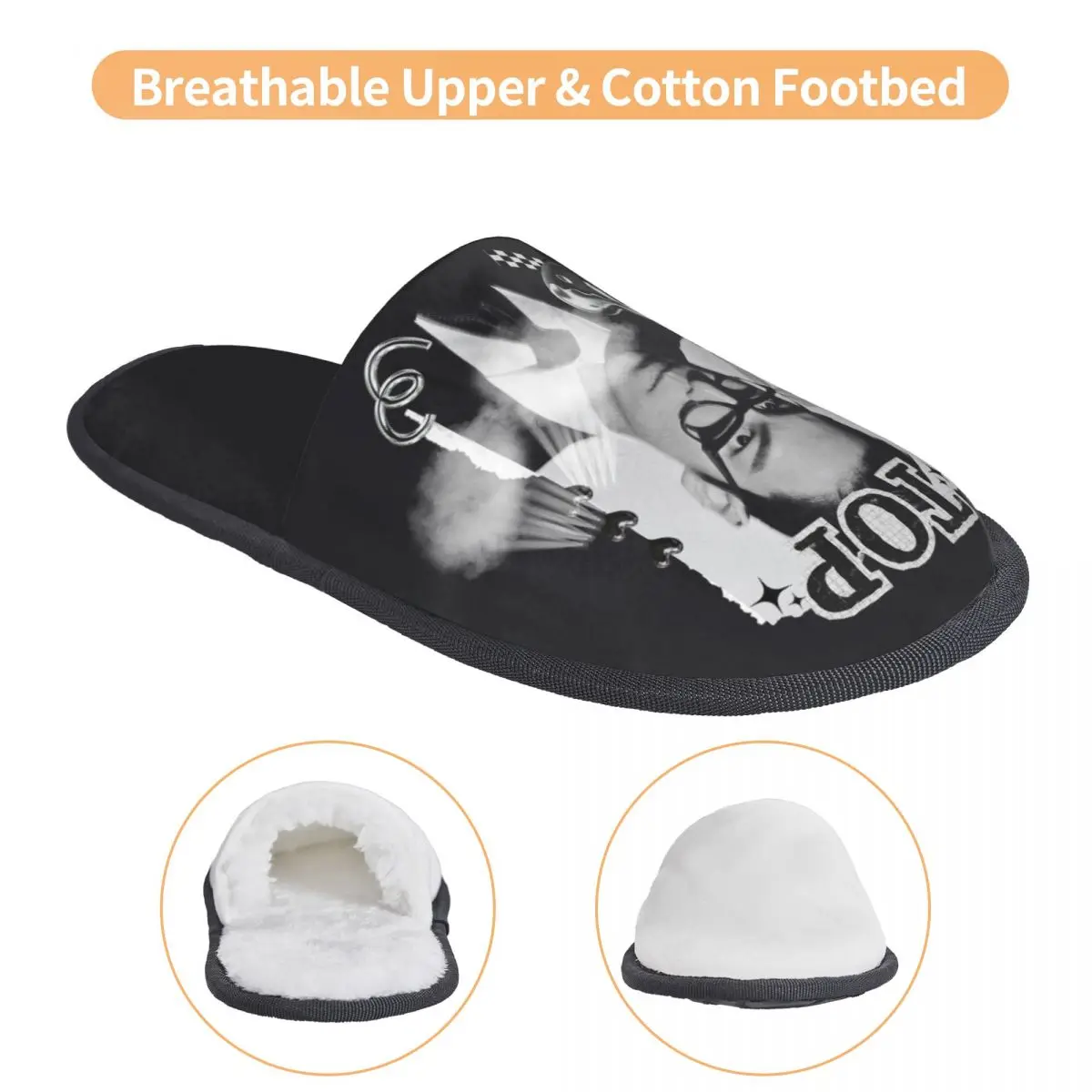 T.O.P Choi Seung Hyun الممثل الكوري الشتاء شبشب منزل داخلي لينة رغوة الذاكرة النعال المضادة للانزلاق