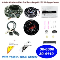30-0300 30-4110 Kit de medidor de índice de combustible de aire O2 de banda ancha serie X LSU 4,9 Sensor de oxígeno 0258017025 Con 15*4,3 cm para AEM DecaIl
