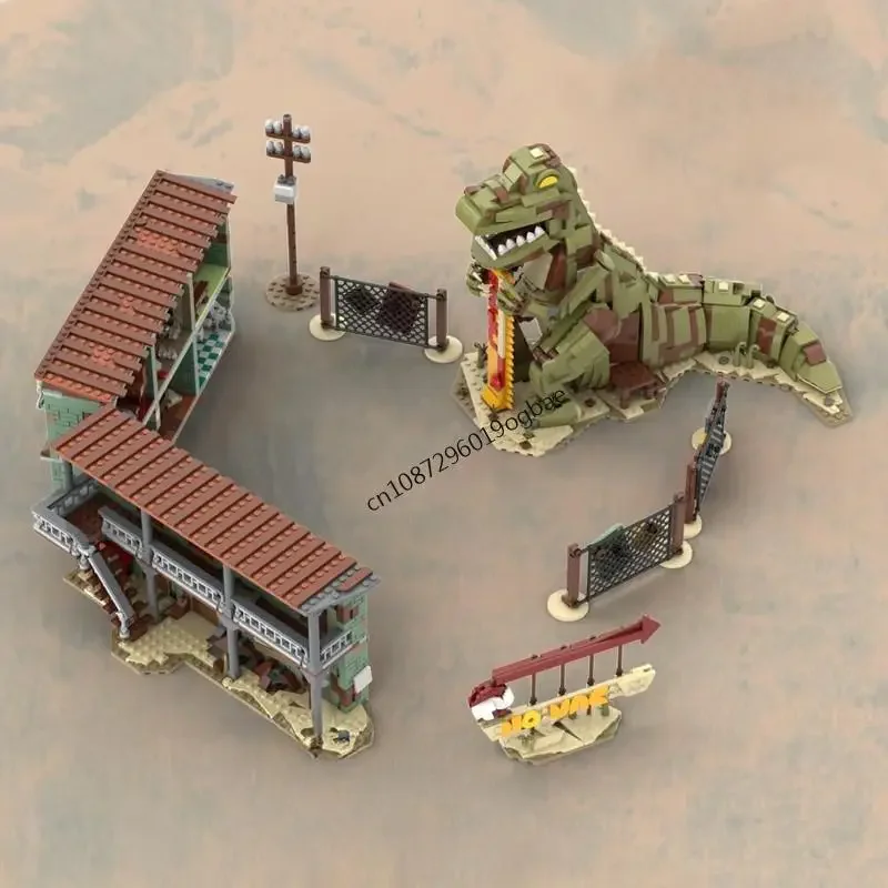 Novo 3114 pçs série de jogos famosos novac motel dinky moc vista rua modelo blocos de construção diy ideias criativas brinquedo do miúdo presentes aniversário