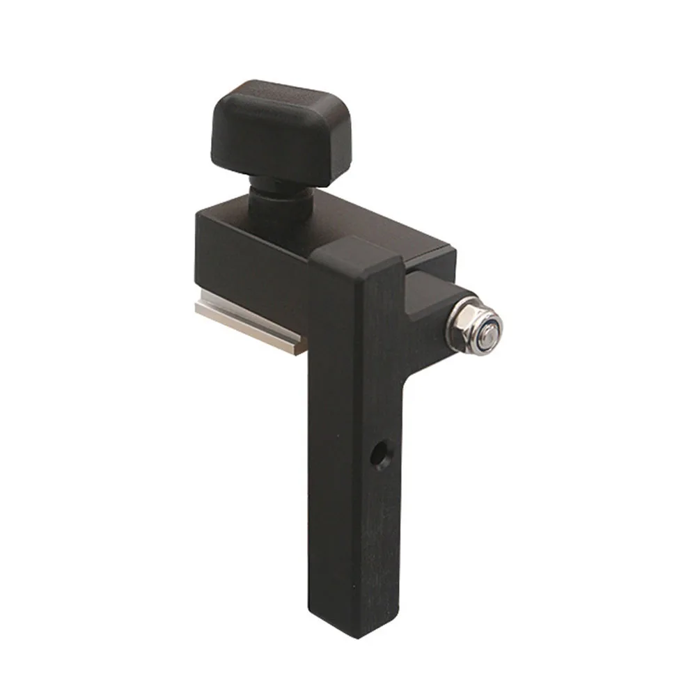 1pcs Woodworking Chute Modified Limiter Chute Black For Standard 19mm T-slots T-tracks Miter Tracks Power Tool Accessories
